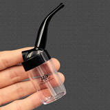 JY-101 Recycled Mini Cigarette Filter Water Tobacco Pipe(Black)