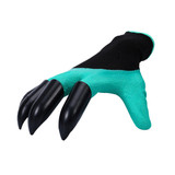 A Pair Latex Gloves ABS Gloves for Digging and Planting,The Right One with Claws