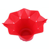 2 PCS Creative Foldable Silicone Microwave Popcorn Maker(Red)