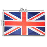 Polyester Material UK Flag, Size: 150*90cm