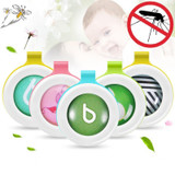 5 PCS Anti-mosquito Buckle Button Plant Essential Oil Inner Core Bugs Away, Random Color Delivery