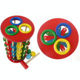 Children Toys Infant Educational Toys Wooden Toys Color Knock Ball Off the Ladder Tables Toys Intelligence Development