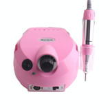Nail 10W 220V Electric Power Grinding Machine 25000 Turn, EU Plug(Pink)