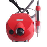 Nail 10W 220V Electric Power Grinding Machine 25000 Turn, EU Plug(Red)