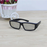 ABS Frame Solar Eclipse Glasses Eye Protection Safe Solar Viewer(Black)