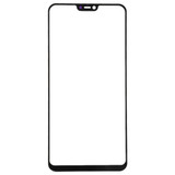 For Vivo Y85 Front Screen Outer Glass Lens (Black)