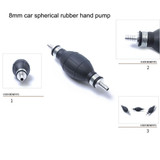 8mm Car Spherical Rubber Car Boat Motorcycle Gasoline Pump Crude Oil Pump Hand Pump