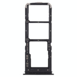 For Vivo Y71 2 x SIM Card Tray + Micro SD Card Tray (Black)