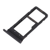 SIM Card Tray + SIM Card Tray / Micro SD Card Tray for HTC U11+(Black)