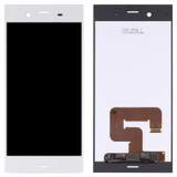 OEM LCD Screen for Sony Xperia XZ1 with Digitizer Full Assembly(Silver)