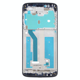 Front Housing LCD Frame Bezel for Motorola Moto G6 Play(Black)