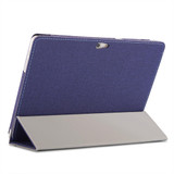 Anti-slip Texture Horizontal Flip PU Leather Protective Case for ONDA X20,  with Three-folding Holder (Blue)