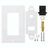 HDMI Female + RCA Female Plug Wall Plate Panel