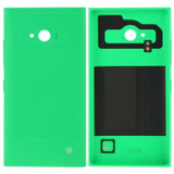 Solid Color Plastic Battery  Back Cover for Nokia Lumia 730(Green)