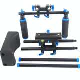 YELANGU YLG0102F Dual Handles Free Camera Shoulder Mount Kit