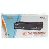 FJ-2508A 8 Port VGA Video Splitter High Resolution 1920 x 1440 Support 250MHz Video Bandwidth