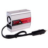 SUVPR DY-8103 200W DC 12V to AC Car Power Inverter with 500mA USB Port & Universal Power Socket