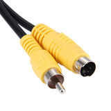 1.5m 4 Pin S-VIDEO TV to RCA AV Converter Adapter Cable