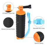 PULUZ Floating Handle Hand Grip Buoyancy Rods with Strap for GoPro HERO10 Black / HERO9 Black / HERO8 Black / HERO7 /6 /5 /5 Session /4 Session /4 /3+ /3 /2 /1, Xiaoyi and Other Action Cameras(Orange)