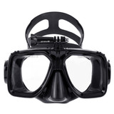 PULUZ Water Sports Diving Equipment Diving Mask Swimming Glasses for GoPro Hero11 Black / HERO10 Black / HERO9 Black /HERO8 / HERO7 /6 /5 /5 Session /4 Session /4 /3+ /3 /2 /1, Insta360 ONE R, DJI Osmo Action and Other Action Cameras(Black)