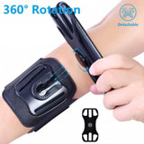 For 4.5-7 inch Phone Sports Removable Bag, Style: Wristband(Black)