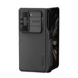 For Samsung Galaxy Z Fold5 NILLKIN Black Mirror Series Camshield PC Phone Case with Pen Slot(Black)