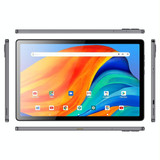 BDF P60 4G LTE Tablet PC 10.1 inch, 8GB+256GB, Android 12 MTK6762 Octa Core, Support Dual SIM, EU Plug(Grey)