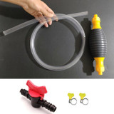 2m With Switch Car Motorcycle Oil Barrel Manual Oil Pump Self-Priming Large Flow Oil Suction