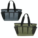 Outdoor Portable Oxford Fabric Gardening Tool Bag Garden Pruning Tool Storage Bag(ArmyGreen)