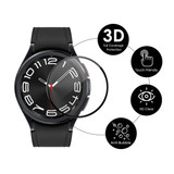 For Samsung Galaxy Watch6 Classic 43mm 2pcs ENKAY 3D Full Coverage Soft PC Edge + PMMA HD Screen Protector Film