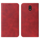 For BLU View 2 B130DL Magnetic Closure Leather Phone Case(Red)