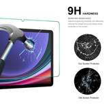 For Samsung Galaxy Tab S9 11.0 ENKAY Hat-Prince 0.33mm Explosion-proof Tempered Glass Film