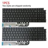 For Dell Inspiron 15-3511 3515 5510 7510 16-7610 US Version Backlight Laptop Keyboard(Black)