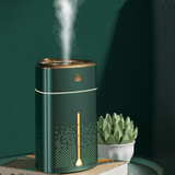 Silent USB Plug-In Silver Ion Purifying Humidifier Household Night Light Atomizer, Color: Green