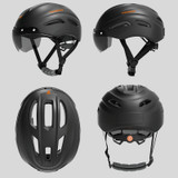 Foxwear V8 Pro 4K HD Anti-Shake Video Recorder Cycling Smart Helmet, Size: 54-58cm(Black)