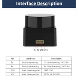 Yahboom Lidar ROS2 Robot SLAM Mapping Navigation Ranging TOF(MS200)