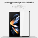 For Samsung Galaxy Z Fold5 MOFI 9H 2.5D Full Screen Tempered Glass Film(Black)