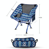 AOTU AT6741 Outdoor Portable Foldable Aluminum Alloy Chair