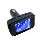 Four-wheel Simultaneous Display Cigarette Lighter Type Tire Pressure Monitoring Detector, Specification: Built-in