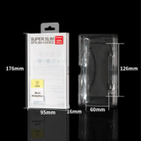 100pcs For 6.1-6.7 inch Mobile Phone Case Packaging Universal Digital Transparent Packaging Box With Inner Pallet Suction