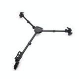 Fotopro DW60 Aluminium Alloy Camera Big Foot Wheel Tripod Pulley Base (Black)