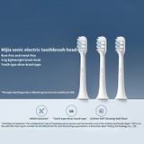 Original Xiaomi Mijia 3pcs Brush Head Standard Type for Sonic Electric Toothbrush T301 / T302(Black)