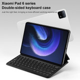 Original For Xiaomi Pad 6 / 6 Pro Keyboard Protective Leather Case (Black)