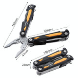 RDEER RT-2352 Multifunctional Pliers Folding Knife Outdoor Home Emergency Tool