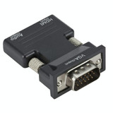 HDMI to VGA Projector HDMI Adapter With Audio Cable Computer HD Converter