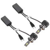 K11 1 Pair H7 12V / 85W / 6000K / 9000LM Car LED Headlight (White Light)