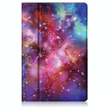 For Xiaomi Pad 6 / 6 Pro 360 Rotation Stand Painted Smart Leather Tablet Case(Milky Way)