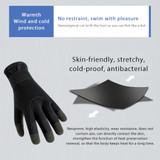 1pair 3mm Diving Gloves Swimming Fish Catching Non-slip Anti-stab Gloves For Adult, Size: XL