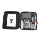 JSK-4300B 4.3 inch Handheld 12V Output Network Cable Monitoring Tester(With UK Plug Power Adapter)