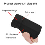 Sports Arm Bag Outdoor Running Mobile Phone Bag, Size: M(Gray Right Hand)